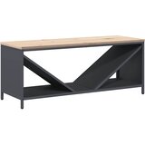  Stalak za drva za ogrjev s drvenim vrhom 100,5x35,5x40 cm | shoptok.hr