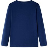  Dječja majica dugih rukava modra 128 | shoptok.hr