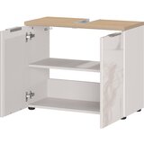 Germania Kremno bela omarica za pod umivalnik v sijajnem dekorju 70x58 cm Tavira – | Shoptok.si