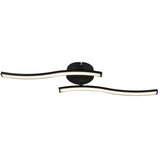 Globo 67178SC - led plafonsko svetlo eloise 2xLED/6W/230V crna | Eponuda.com