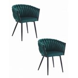 Orion stolica - zeleni baršun x 2 | shoptok.hr