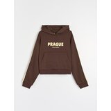 Sinsay Hoodie s tiskom | shoptok.hr