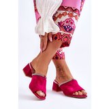 S. BARSKI Suede High Heel Slippers S.Barski | ePonuda.com