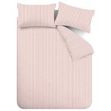 Catherine Lansfield Ružičasta flanelska posteljina za krevet za jednu osobu 135x200 cm Stripe – | shoptok.hr