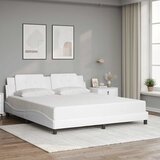  Okvir za krevet bez madraca Zadar bijeli 180x200 cm od umjetne kože | shoptok.hr