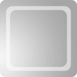  LED kupaonsko ogledalo s ogledalom *Transparent*an 50 x 50 cm | shoptok.hr