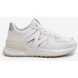 Boto Women's White Faux Leather Sneakers Kaimans | Shoptok.si