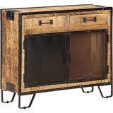  Komoda od masivnog grubog drva manga 80 x 31 x 71 cm | shoptok.hr