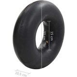 vidaXL Zračnice in pnevmatike za samokolnico 4 kosi 15x6.00-6 4PR guma | Shoptok.si