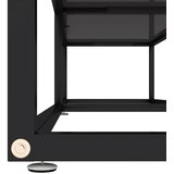 TV ormarić crni 160 x 40 x 40,5 cm od kaljenog stakla | shoptok.hr