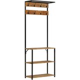  Stalak za kapute s prostorom za cipele 68x30x182 cm drvo manga | Eponuda.ba