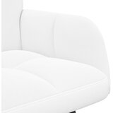 SOFA za dvije osobe Bijela 115 x 61 x 87 cm Tkanina | shoptok.hr