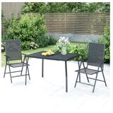  Vrtni stol antracit 110x80x72 cm od čelične mreže | shoptok.hr