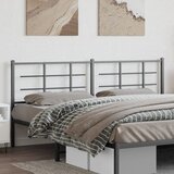  Metalno zamjensko uzglavlje crno 200 cm | shoptok.hr