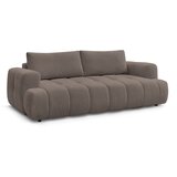 Bobochic Paris Sivorjava raztegljiva/s prostorom za shranjevanje sedežna garnitura 251 cm Fuji – | Shoptok.si