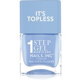 Nails Inc. It’s Topless gel lak za nohte za dolgoobstojen učinek odtenek KIm 14 ml Cene