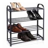 Vilde 569979 - Metalni stalak za obucu na 3 nivoa 63 x 28 x 60 cm