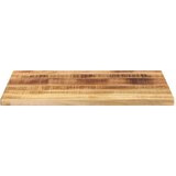 Stolna ploča 70x60x1,5 cm pravokutna masivno grubo drvo manga | shoptok.hr