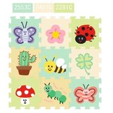  Podloga puzzle mat flowers &insects ( DEXY39408 ) Cene