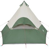Šator tipi za kampiranje za 7 osoba zeleni vodootporni | shoptok.hr