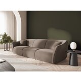 Cosmopolitan Design Rjava žametna sedežna garnitura 292 cm Tokyo – | Shoptok.si