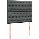 vidaXL Krevet box spring s madracem tamnosivi 120 x 190 cm tkanina | shoptok.hr