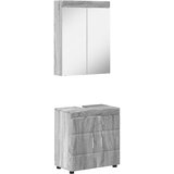  Set namještaja za kupaonicu TULUM 2 pcs Siva Sonoma | Eponuda.com