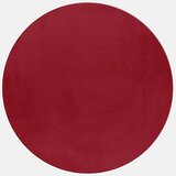 XXXL Preproga Z Visokim Florom Pouffy, Rdeča, 120cm | Shoptok.si