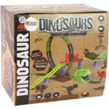  Staza za autiće Dinosaur Railway sa zvučnim i svjetlosnim efektima | shoptok.hr