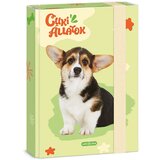 Ars Una Welsh Corgi buldog A/5 mapica za zvezke | Shoptok.si