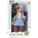  Lutka za igru u sivoj odjeći sa kapicom 36.5 cm | Shoptok.si