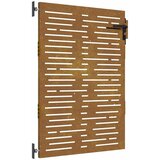  Vrtna vrata 85x125 cm od čelika COR-TEN četvrtasti dizajn | Eponuda.com