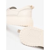 Sergio Leone Platform leather shoes beige | Shoptok.si