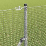  Zavarena žičana ograda za fiksaciju 10 x 1,5 m Pocinčani čelik | shoptok.hr