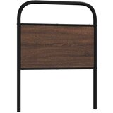 vidaXL Uzglavlje smeđa boja hrasta 75 cm čelik i konstruirano drvo | shoptok.hr