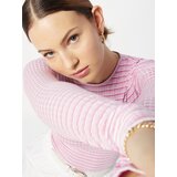 NLY by Nelly Majica pastelno ljubičasta / svijetloroza / bijela | shoptok.hr