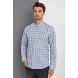 Dewberry G618 LINEN SHIRT-BLUE-NAVY BLUE | Eponuda.ba