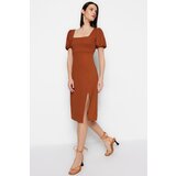 Trendyol Dress - Brown - A-line Cijene