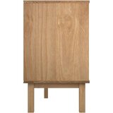  Predalnik OTTA rjav in siv 111x43x73,5 cm trdna borovina, (20654850) | Shoptok.si