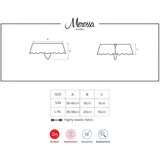 Obsessive Merossa - otvorene ženske tange sa kamenčićima - crne (S/M) | shoptok.hr