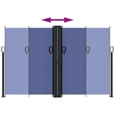 vidaXL Bočna tenda na uvlačenje plava 160x1200 cm | shoptok.hr