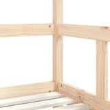  Okvir za dječji krevet 70 x 140 cm od masivne borovine | shoptok.hr