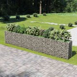  Gabionska sadilica od pocinčanog čelika 540 x 50 x 100 cm | shoptok.hr