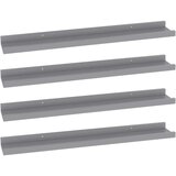 vidaXL Zidne police 4 kom sive 60 x 9 x 3 cm | shoptok.hr