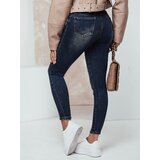 DStreet Spodnie damskie PUSHFIT z push up'em jeansowe | shoptok.hr