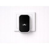  Brezžični 230V LED elektronski zvonec 38 melodij do 130m IP68 črn | Shoptok.si
