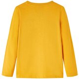  Dječja majica dugih rukava oker 104 | shoptok.hr