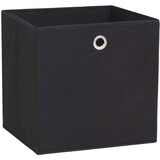 vidaXL Kutije za pohranu od netkane tkanine 4 kom 32x32x32 cm crne | shoptok.hr