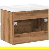 vidaXL Ormarić s ugrađenim umivaonikom boja hrasta 61x39,5x49 cm | shoptok.hr