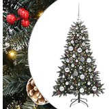 vidaXL Umestno božično drevo med 150 LED Zelena 68 x 68 x 120 cm | Shoptok.si